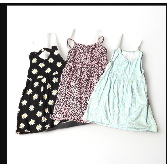 The Children's Place Other - Wonder Nation The Childrens Place Girls 4T-5T Summer Dress Lot Daisy Leopard